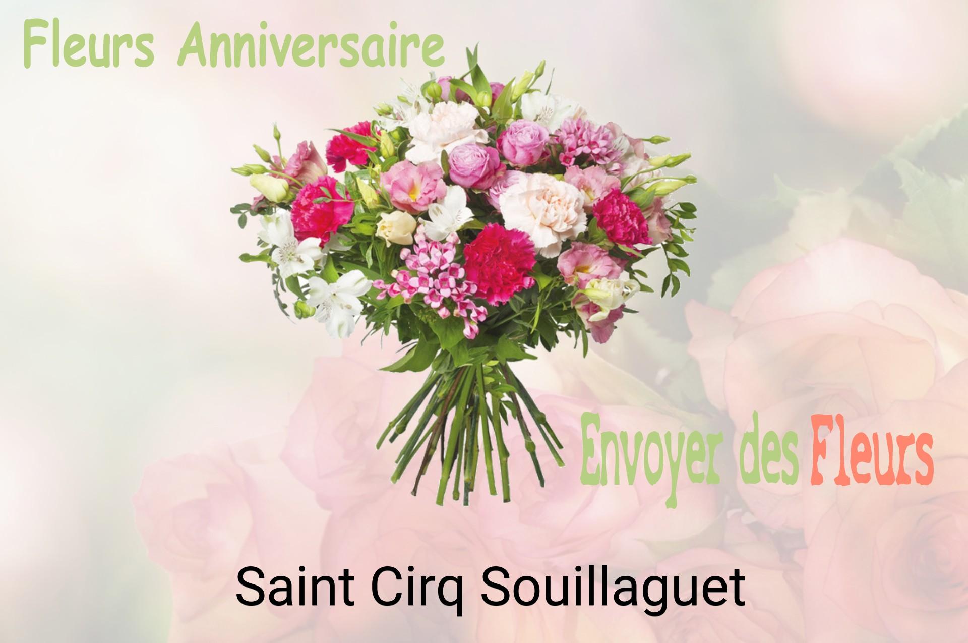 Bouquet de fleurs d’anniversaire livré à Saint-Cirq-Souillaguet